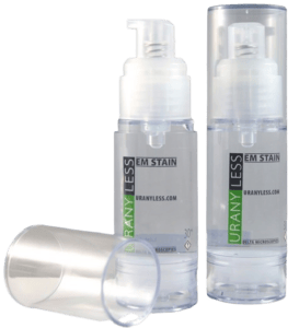 Two uranyless bottle packaging